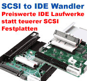 SCSI auf IDE Wandler